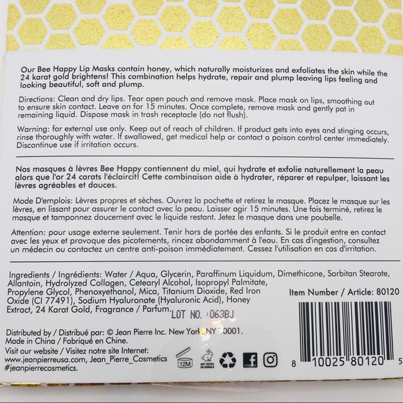 Eye Mask lip mask 24 K gold with honey! - Picture 6 of 12